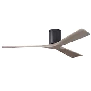 Irene-3H 60 in. 6 fan speeds Ceiling Fan in Black with Remote and Wall Control Included