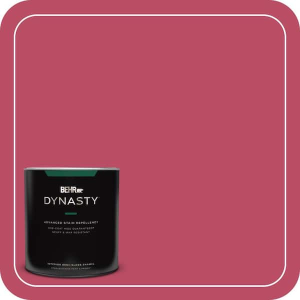 BEHR DYNASTY 1 qt. #P130-7 Glamorous Semi-Gloss Enamel Interior Stain-Blocking Paint and Primer