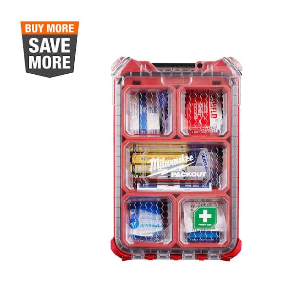Milwaukee Class A Type 3 Compact Packout First Aid Kit (79-Piece)