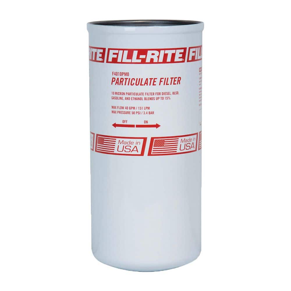 1 1/2 in. 40 GPM 10 Micron Particulate Spin-On Fuel Filter