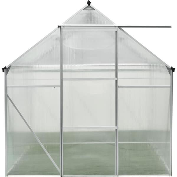 Hanover 6 ft. x 6 ft. Polycarbonate Walk-In Greenhouse