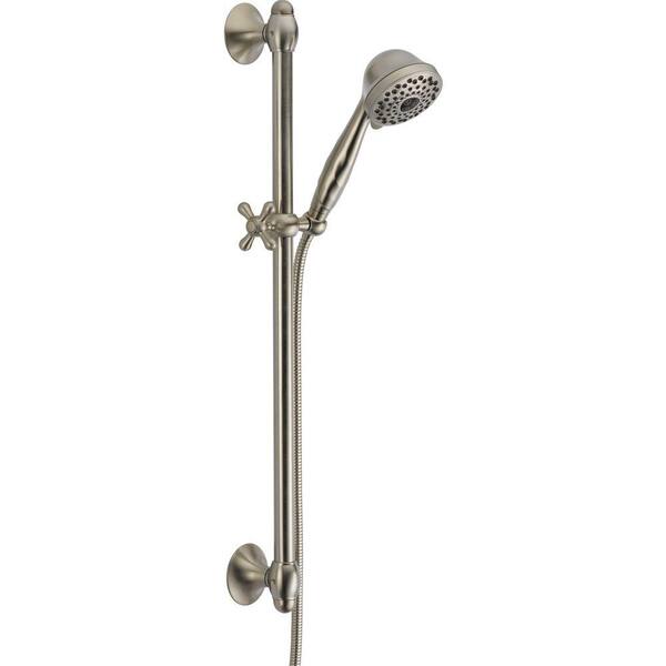 Delta 7Spray Slide Bar Hand Shower in Stainless 51708SS