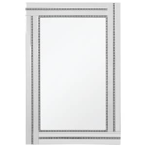 Princeton 36 in. x 24 in. Modern Rectangle Framed Decorative Mirror
