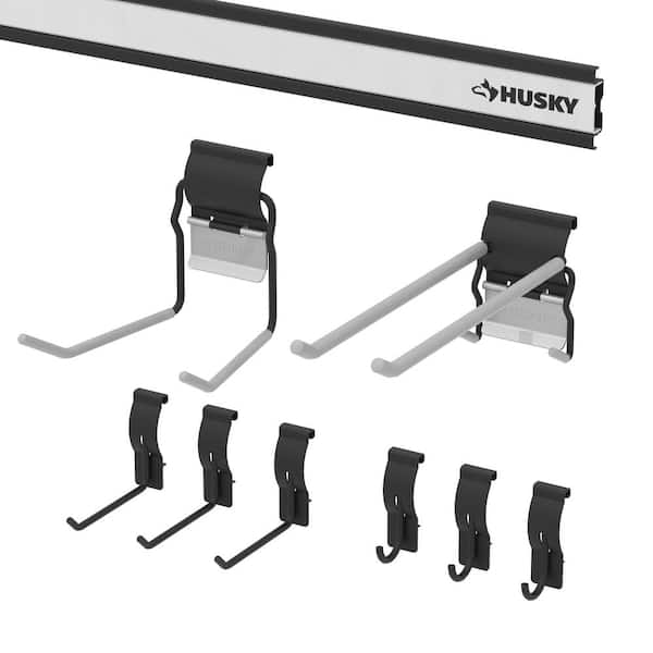 Husky Garage Wall Track Value Pack (9-Piece)