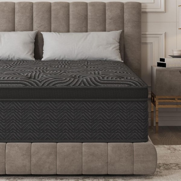 Full Size Medium Firm Hybrid Cooling Gel Memory Foam Mattress 9 in. Bed-in-a-Box Mattress with Edge Support
