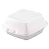 Dart 60HT1 6 x 6 Stryofoam Hinged Takeout Container - 500/Case - Ford  Hotel Supply