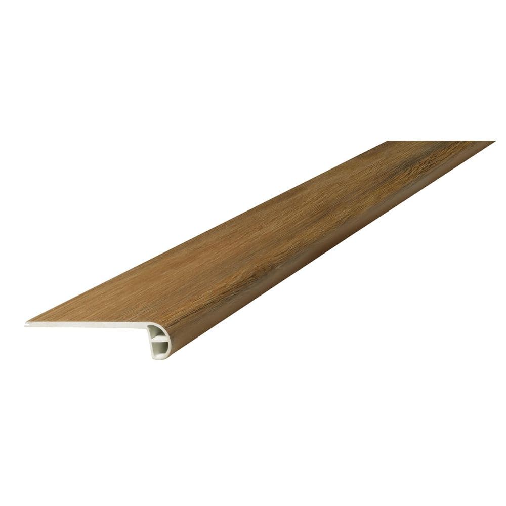 Tuileries French Oak 0.98 in. Thick x 4.52 in. Width x 94.5 in. Length Vinyl Flush Stair Nose Molding price history on PriceWatchPro