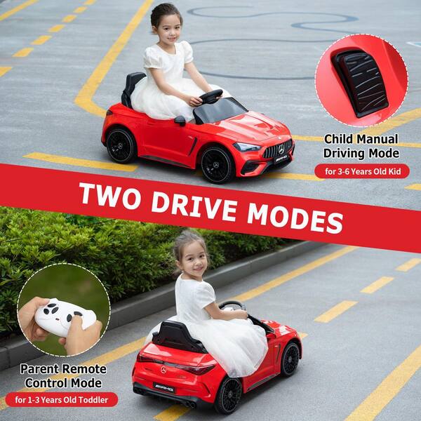 TOBBI Mercedes-Benz AMG CLE53 Licensed Ride-On Car for Kids Aged 3