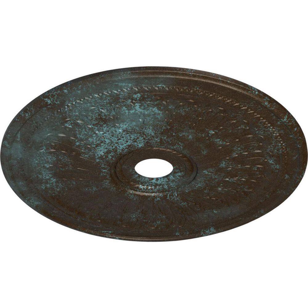 29-Inch Beige Polyurethane Ceiling Medallion