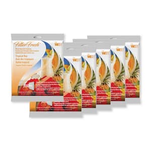 Filter Fresh Tropical Bay Air Fresheners for Air Filters (6-Pack)