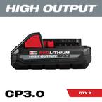 M18 18V Lithium-Ion HIGH OUTPUT CP 3.0Ah Battery Pack (2-Pack)