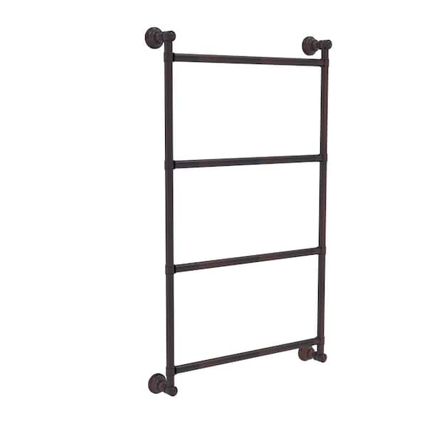 Allied Brass Carolina 18 in. 4-Tier Ladder Towel Rack Bar in Venetian Bronze