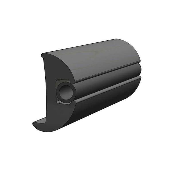 TACO Semi-Rigid Boat Rub Rail Kit Black with Black Insert 1-1/2 x