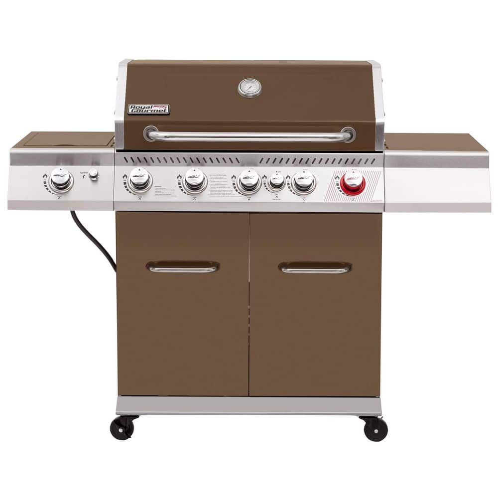 Reviews for Royal Gourmet 5 Burner Propane Gas Gril in Coffee, BBQ ...