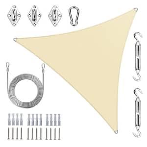 30 ft. x 30 ft. x 30 ft. Triangle Pro Ring Sun Shade Sail with