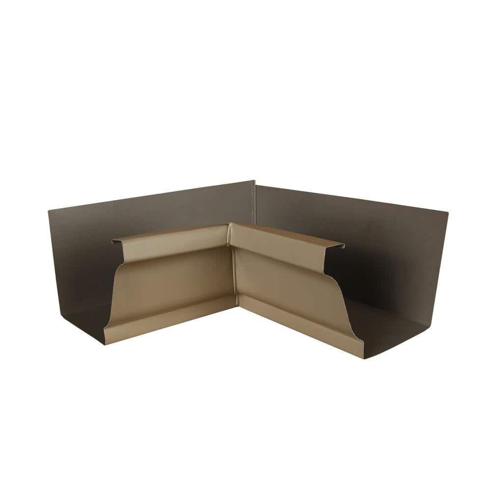 5 in. Natural Clay Aluminum K Style Inside Gutter Miter price history on PriceWatchPro