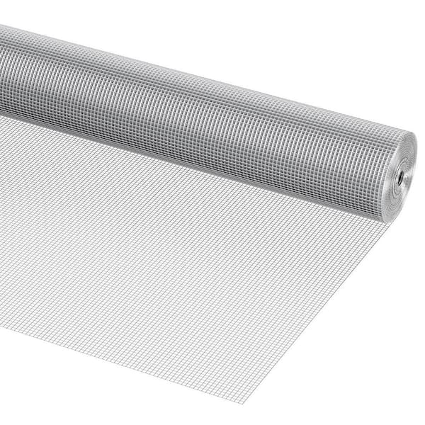 VEVOR Hardware Cloth, 1/4 in. x 4 ft. x 50 ft.23-Gauge Hardware Cloth Galvanized Wire Mesh Roll Chicken Wire Fencing Wire Mesh