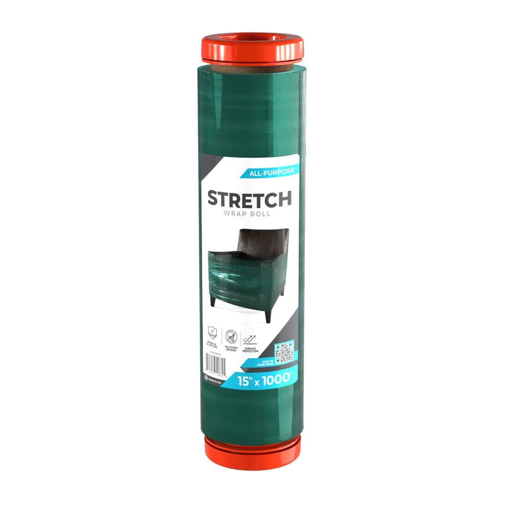 1000 ft. L x 15 in. W Stretch Wrap (160-Pack) price history on PriceWatchPro