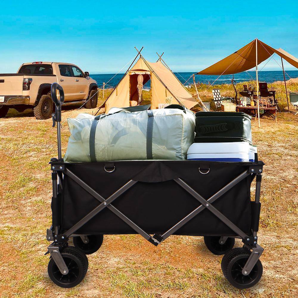 Hot Seller (35 in. x 18 in. x 12 in.), Black Collapsible Fabric Outdoor Ser
