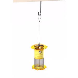 Forever Finch 1 qt. Plastic Magnet Mesh Tube Bird Feeder