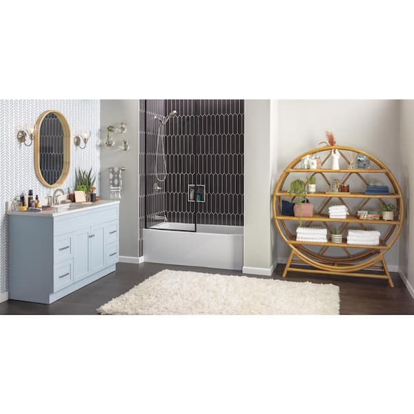 Broadmoor 4 in. Centerset 2-Handle Pull-Down Spout Bathroom Faucet in SpotShield Brushed Nickel Broadmoor 4 in. Centerset 2-Handle Pull-Down Spout Bathroom Faucet in SpotShield Brushed Nickel