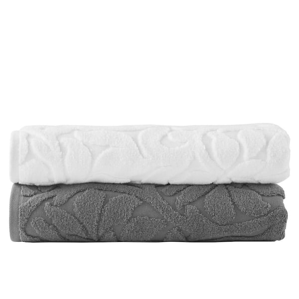 Home Decorators Collection Turkish Cotton Ultra Soft Charcoal Gray 6-Piece Bath  Sheet Towel Set 6pcshhchr - The Home Depot