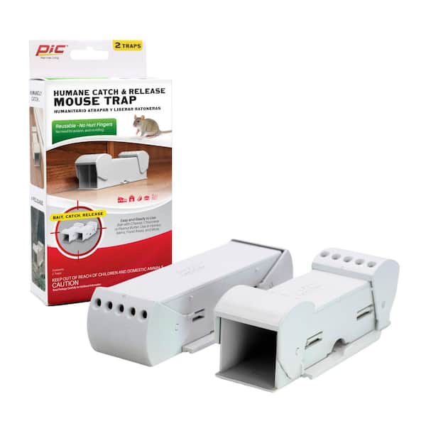 Humane Rodent Catch and Release Trap (2-Pack, Total Case: 24 Traps)
