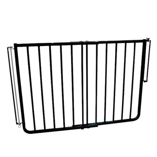 Cardinal Gates 30 in. H x 27 in. to 42.5 in. W x 2 in. D Outdoor Safety Gate in Black