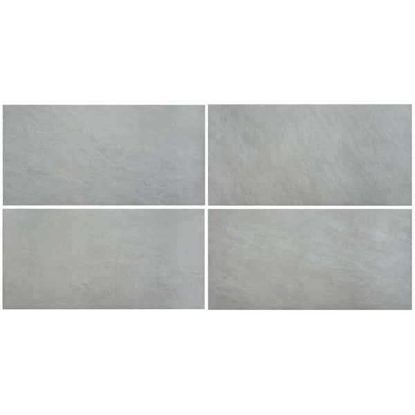 Ivy Hill Tile Ridge Bluestone Blue Select 24 in. x 48 in. Textured Matte Porcelain Floor Paver Tile (7.75 sq. ft. / Each)