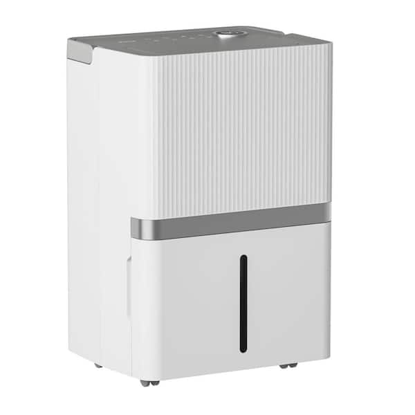 35 pt. 1,500 sq. ft. Dehumidifier in White with Bucket