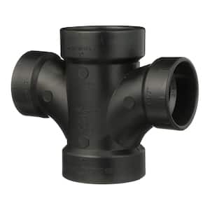 3 in. x 2 in. ABS DWV Dbl San Tee
