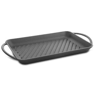 Lodge 11.5 x 7.75 in. Rectangular Cast Iron Griddle LSCP3 - The Home Depot