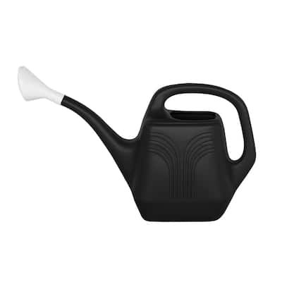 2 Gal. Black Plastic Watering Can