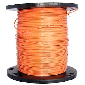 2500 ft. 14 Orange Solid CU THHN Wire