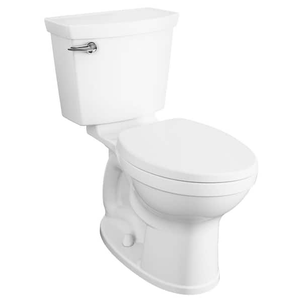 Standard Champion 4 Tall Height 2-Piece HET 1.28 GPF Single Flush Elongated Toilet in White with Slow Close Seat-2586.128ST.020 - The Home Depot