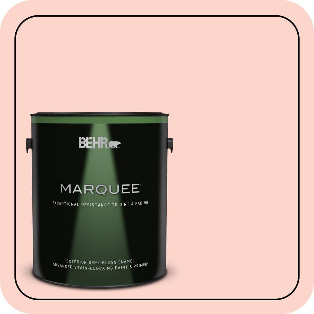 1 gal. #180A-2 Romantic Morn Semi-Gloss Enamel Exterior Paint & Primer product image for price tracking