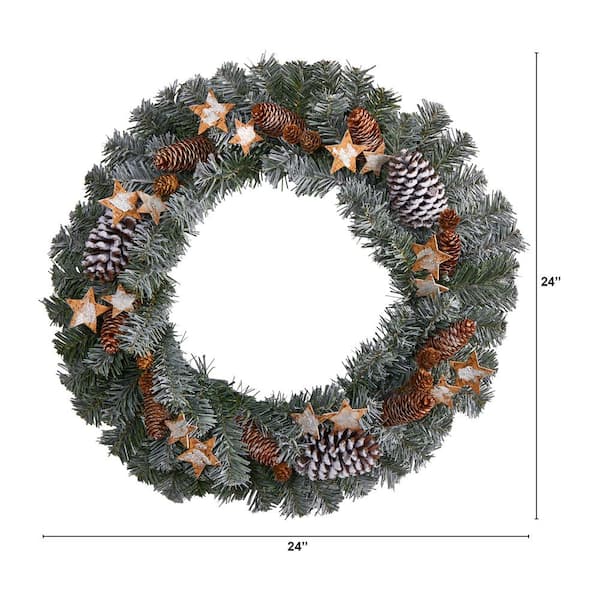 Winter Wreath Kit, Pinecone