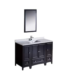 Fraser  70 inch Espresso Double Vessel Sink Vanity Set