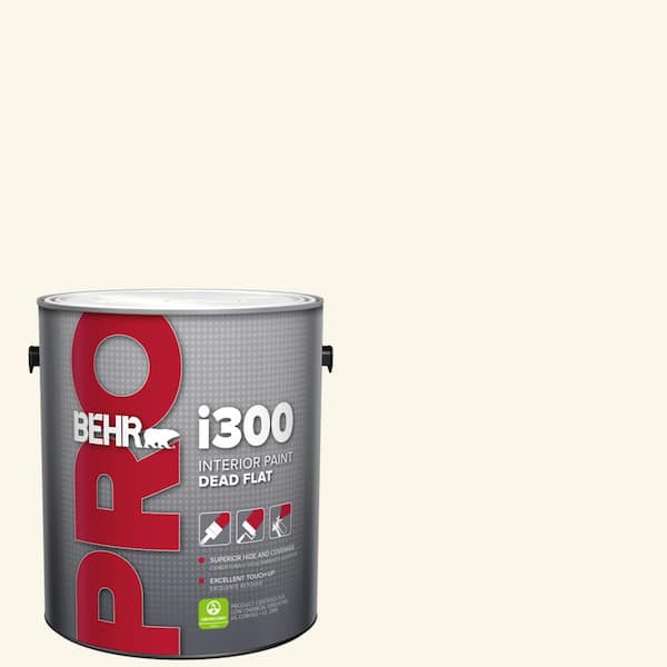 1 gal. #OR-W15 Sleek White Dead Flat Interior Paint