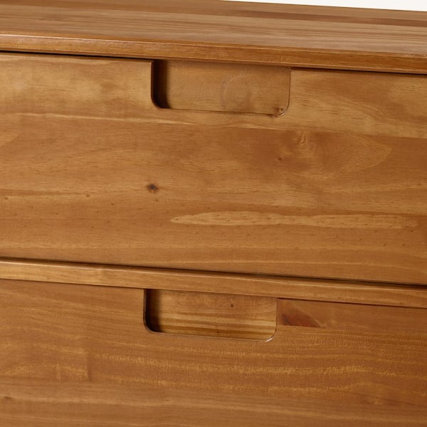 6 Drawer Caramel Mid Century Modern Wood Dresser Women S Size One, Spring Hill Furniture Manufacturer