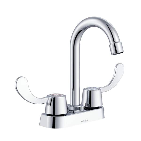 Classics Double Handle Bar Faucet in Chrome