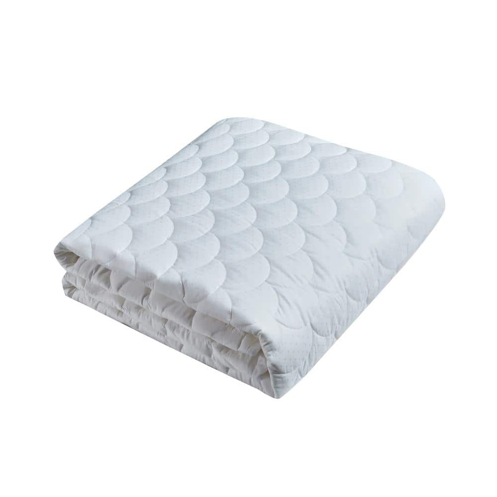 Full Size White Waterproof Down Alternative Mattress Topper
