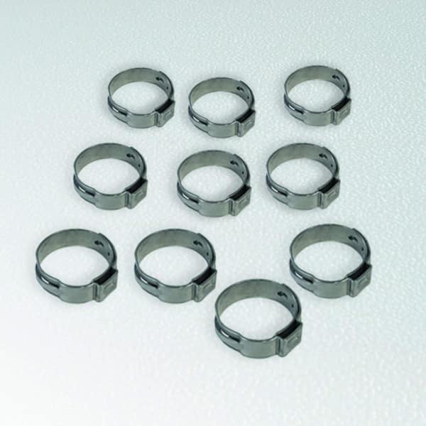 1/2" PEX Stainless Steel Clamps Cinch Pinch Rings NSF 500 pcs PEX GUY 