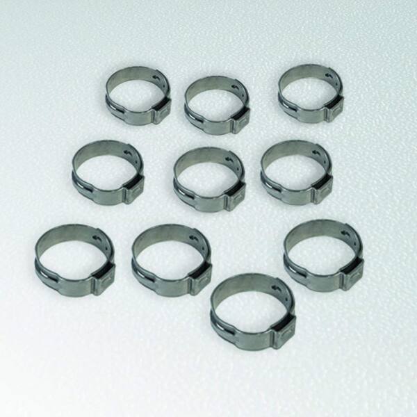 100-pack Oetiker 3/4-inch Stainless Steel PEX Cinch Clamp Rings For PEX Tubing Pipes 50-pack 
