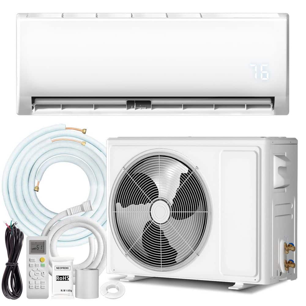 12000 BTU Mini Split AC/Heating System with Inverter, 19 SEER2 230V Energy Efficient Air Conditioner up to 750 sq. ft price history on PriceWatchPro
