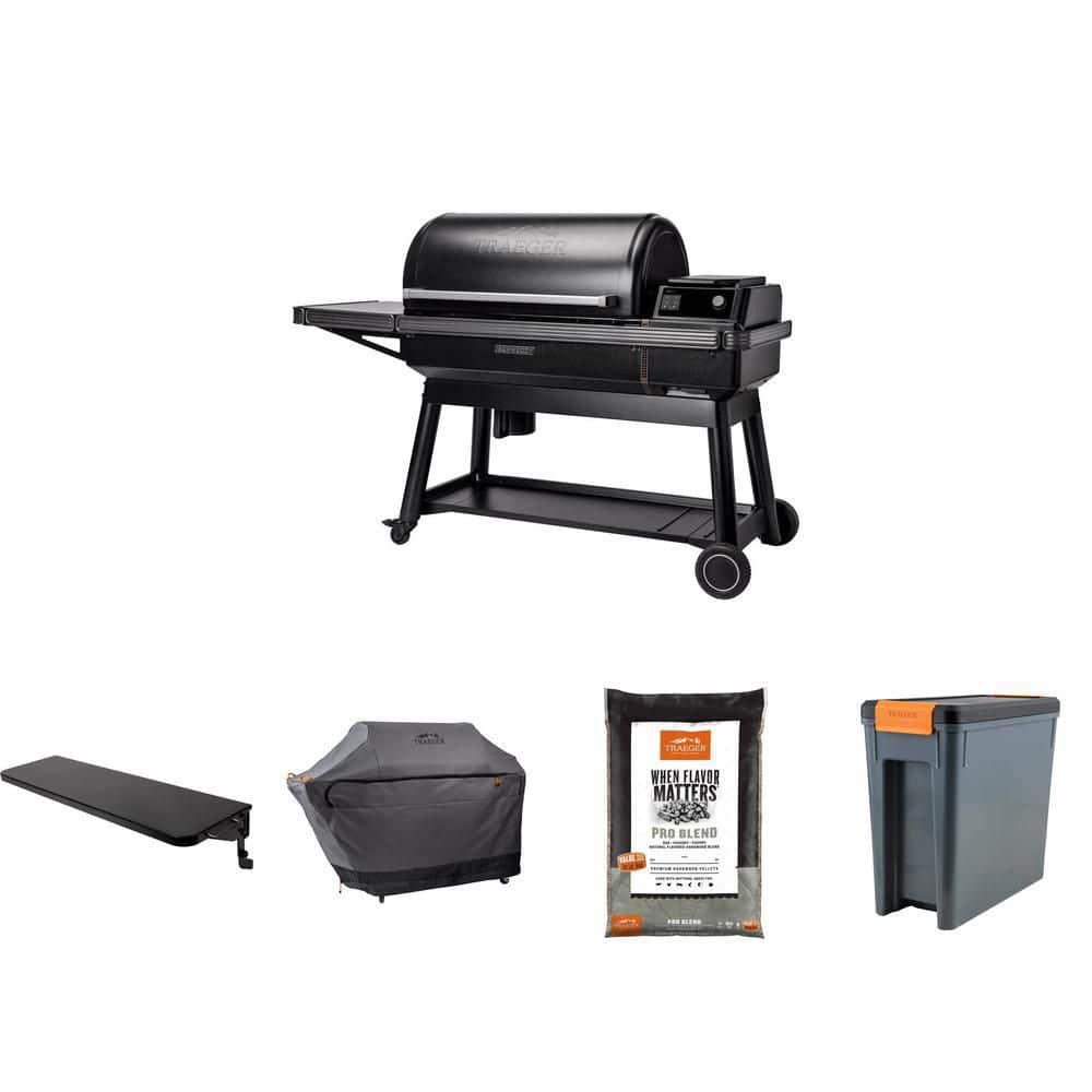 Traeger Ironwood XL Wi-Fi Pellet Grill Smoker with Folding Front