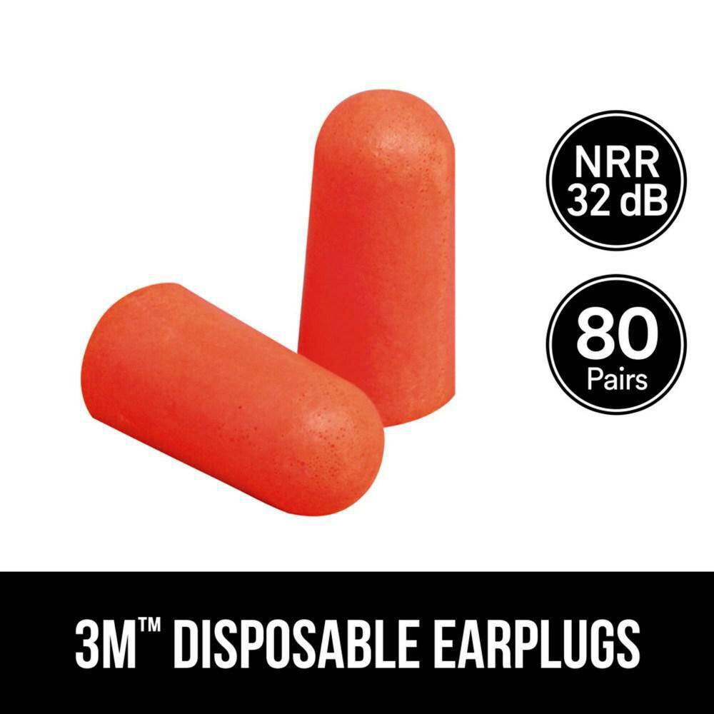 thumbnail image 2 of PIP Mega T-Fit Disposable Foam Ear Plugs – NRR 32 DB, Corded, 25 Pairs 2 of 4