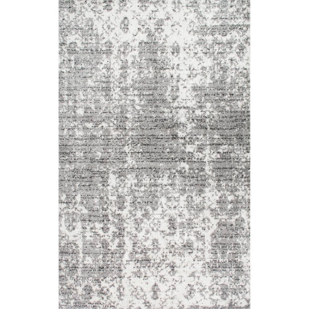 nuLOOM Hand Woven Eileen 8-ft x 10-ft Silver Area Rug MHDH01D-76096