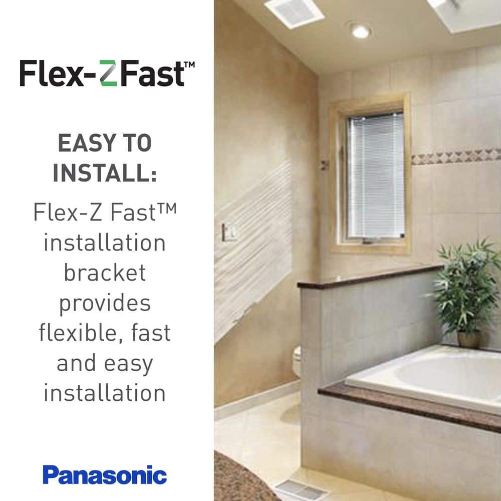 Panasonic White LED Ceiling Mount Ventilation Fan
