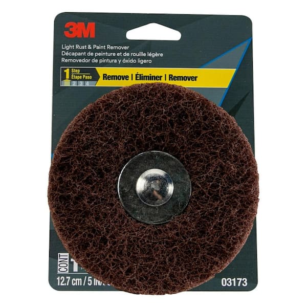 3M 5 in. Light Rust and Paint Remover